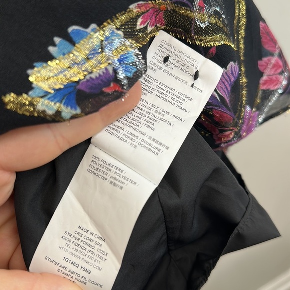 NWT Pinko Fil Coupe Dress - Picture 14 of 15